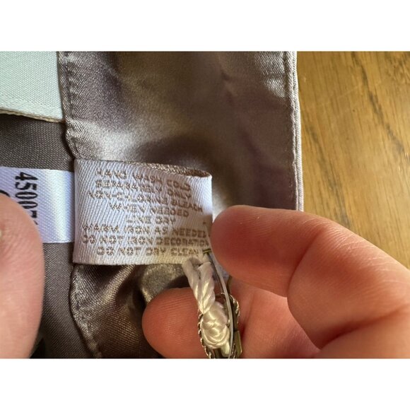 Chicos Beaded Travel Sunrise Jacket Light‎ Cinder Size 2 Lightweight Formal NWT - Picture 9 of 16